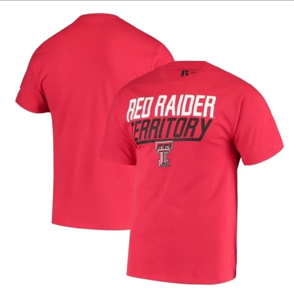 Russell Athletic Texas Tech Red Raiders Territory NCAA T-Shirt Men's XL NWT